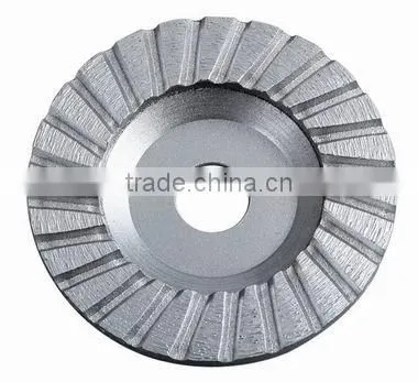 China Manufacturer Guangjing Diamond Grinding Cup Wheel, High Quality Diamond Ceramic Grinding Wheel photo-2