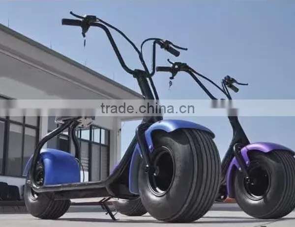 60V 1000W Fashion Two Wheels Smart Balancing Powerful Ciyicoco Electric Scooter photo-3