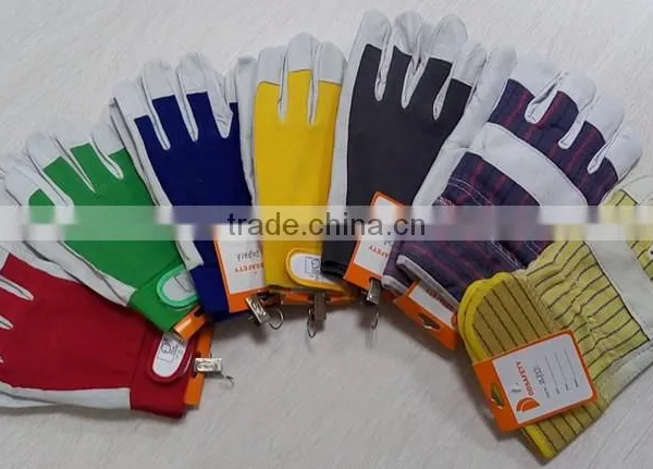 DDSAFETY Pig Grain Leather Winter Canadian Glove With High Quality photo-6