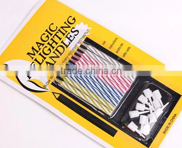 Colour Screw Thread Birthday Candle Wholesale photo-2