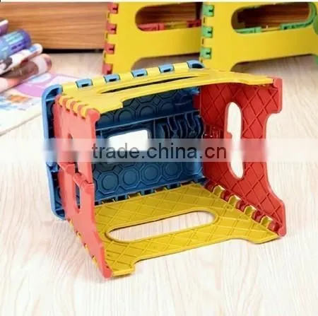 Cute and Popular Mini Portable Plastic Folding Step Stool photo-2