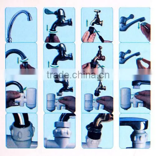 Hi-Tech Ceramic Cartridge Water Purifier Tap Faucet Water Filter Purifier photo-3
