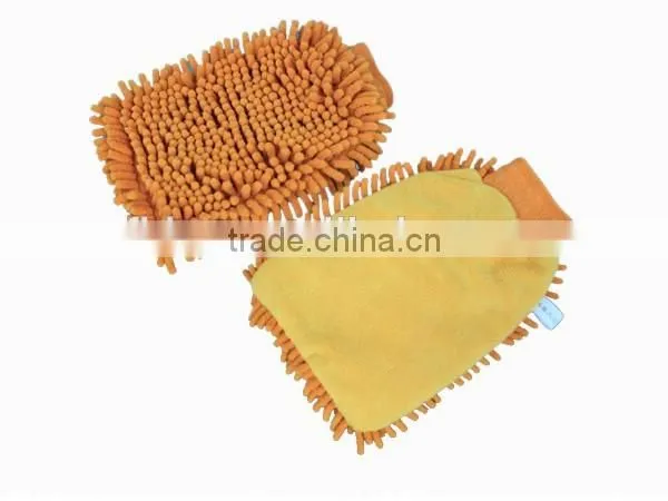 Eco Towel Microfibre Fabric Chenille 100% Microfiber Car Glove for Cleaning and Washing