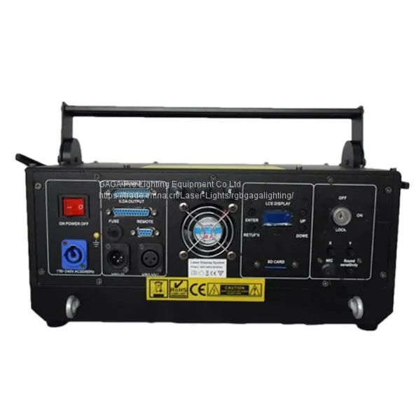 DMX Full Color Animation Laser Light (GA-F-RGB7000) photo-3