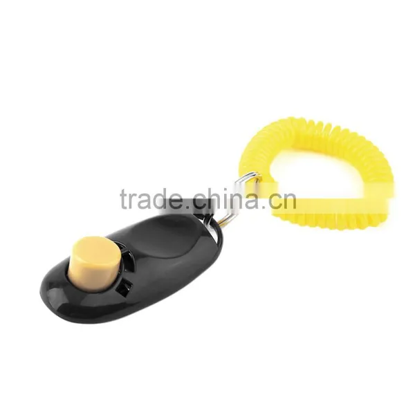 Pet Click Clicker Training Trainer Aid Wrist Pets Dog Supplies Dog Trainnings Dog Traning Tools Plastic Products Free Shipping photo-2