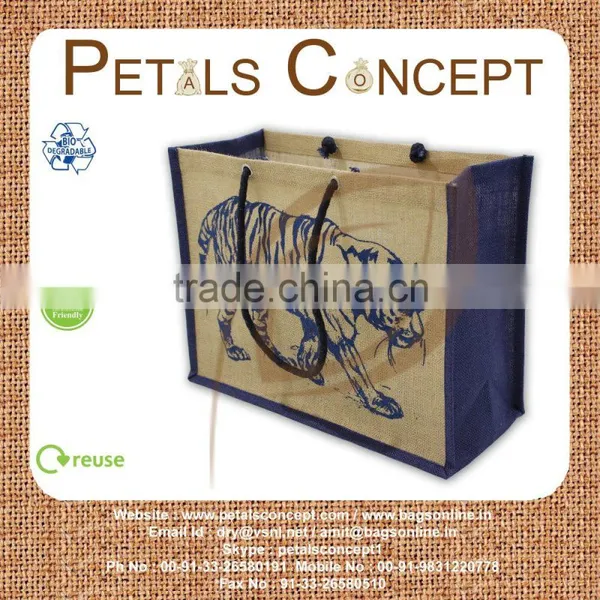 Jute Tote Bag - Manufacturer & Wholesale - From India - Bulk Manufacturer photo-2