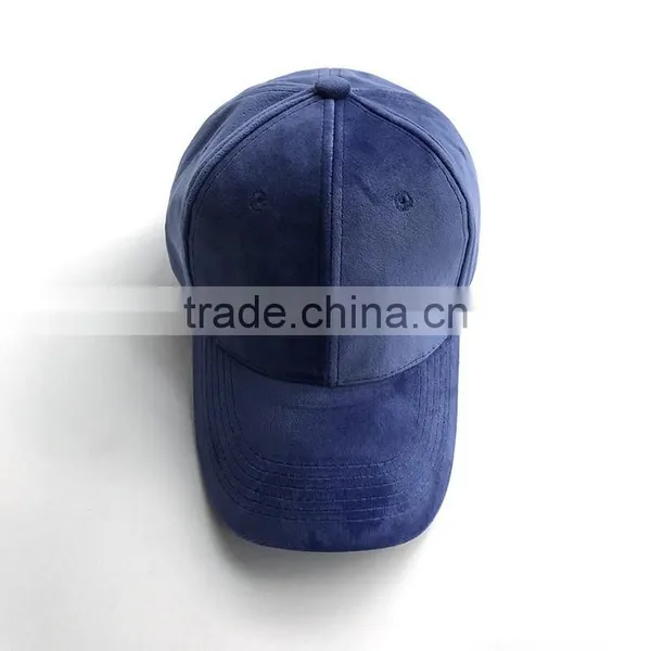 Blank Suede Baseball Cap With Your Own Deisgn photo-4