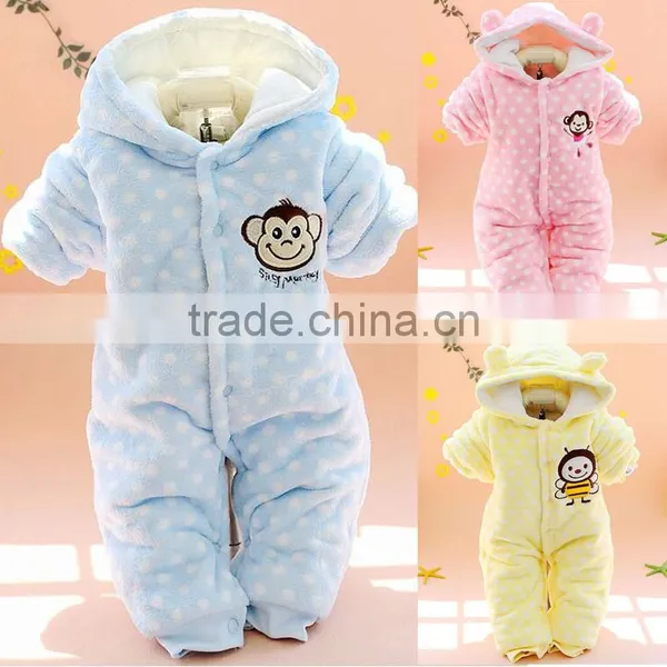 New Design 100% Cotton Casual Baby Clothing Sets Long Sleeved In Winter photo-4