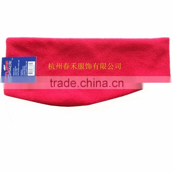 Double Layer Stock Polar Fleece Sports Fleece Headband photo-2