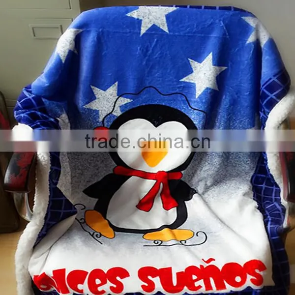 Wholesale Full Screen Cartoon Digital Printing Blanket photo-2
