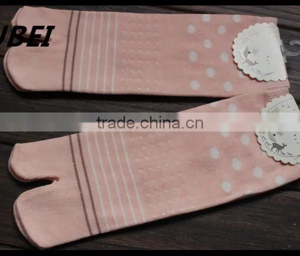 Cotton Socks Two Fingers Clogs Socks Girls Socks photo-5