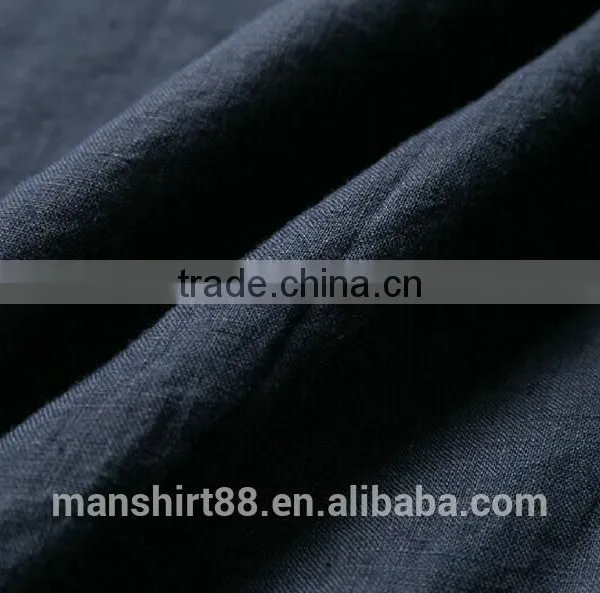 2017 CUSTOM ONE POCKET LINEN CASUAL MEN SHIRT photo-4
