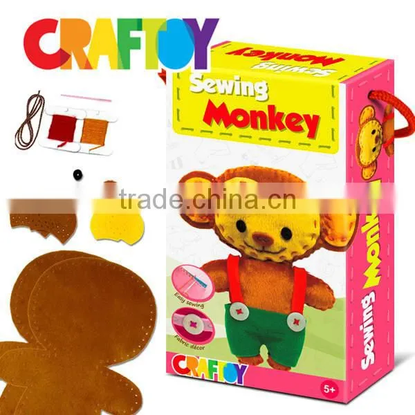 Teaching Material Make Your Sewing Animal Monkey photo-2