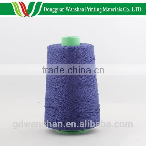 40/2 Polyester Cotton Embroidery Book Binding Sewing Thread Cone Material Wholesale photo-2