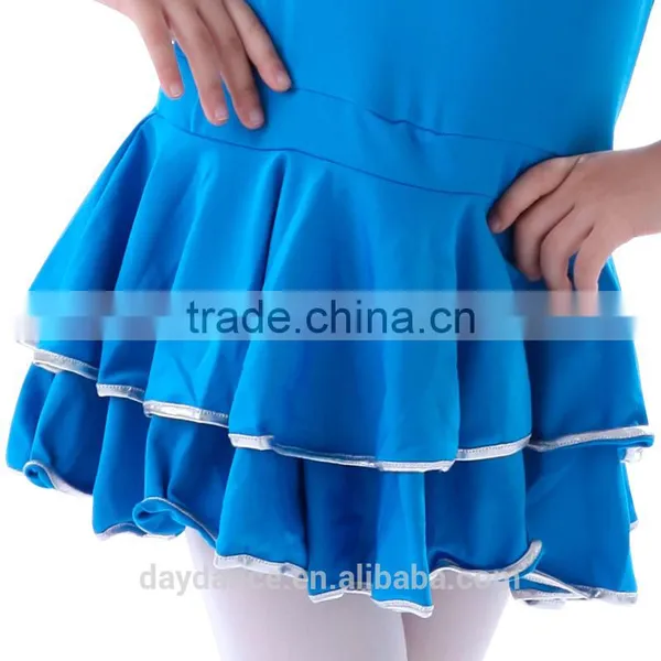 Child Kids Spandex Long Sleeve Latin Dance Dress Girls Fancy Dance Stage Costumes Performance Dress photo-6