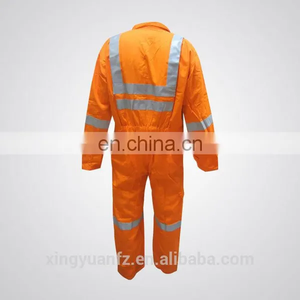 Mens Aramid IIIA Flame Resistant Coverall With 3M Reflective Tape photo-3