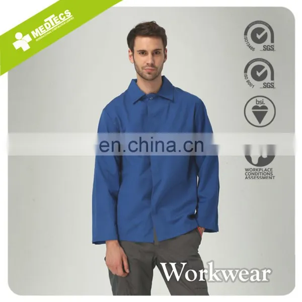 Blue Comfortable Work Clothes Mechanic Shirts