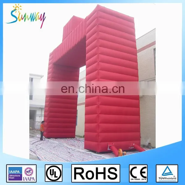 Giant Red Square Inflatable Finish Line Arch photo-5