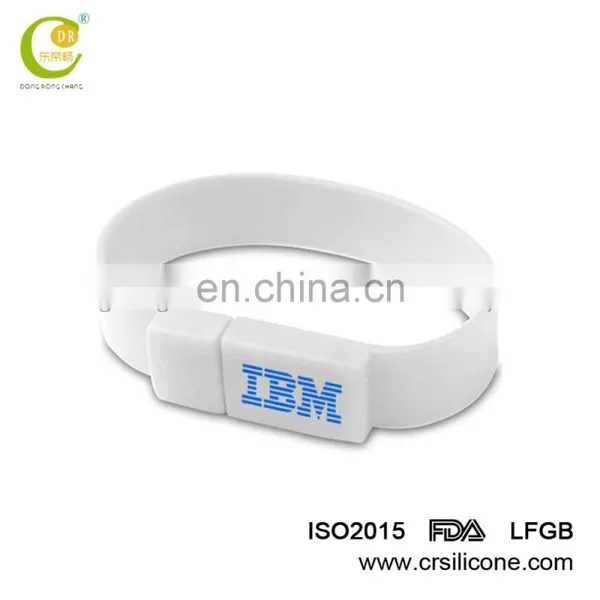 Top Selling Custom Oem Silicone Wristband Eco-Friendly New Design Silicone Usb Bracelet photo-2