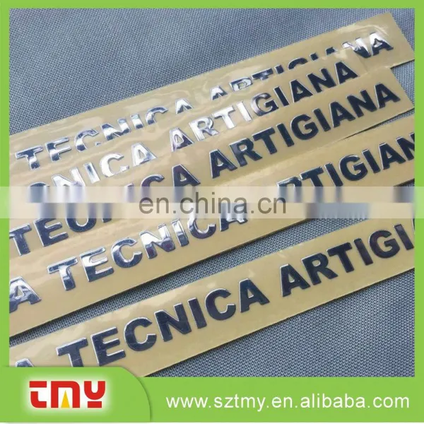 Costomized Metal Label Self Adhesive Metal Label Best Price Fashion Metal Label photo-4