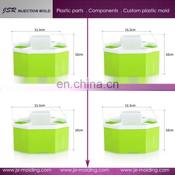 Dongguan Plastic Product Factory to Design Your Own Brand Office Supplies With Low Price for Pen Stand , Plastic Pen Container photo-3