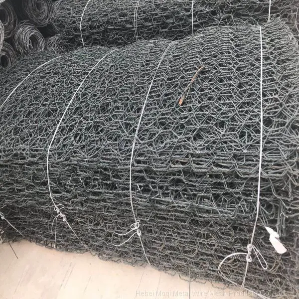 Galfan 5 Aluminum Galvanized Gabion Mesh /60*80 2.2mm Tie Wire Gabion Cages/high Quality Gabion Retaining Wall photo-3