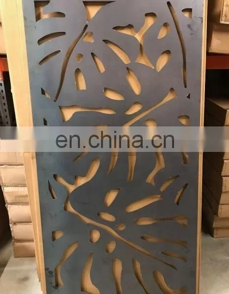 Weathering Steel Panel/Corten Steel Garden Screen photo-2