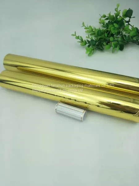 Hot Sale Universal Gold and Silver Color Bronzing Paper Color Laser Electrified Aluminum AET Superplastic Bronzing Film Can be Customized