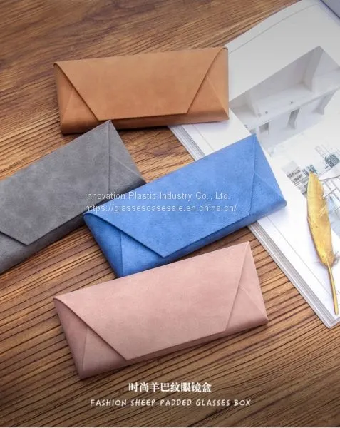 Simple, Vintage Portable Eyeglasses Case; Elegant Eyewear Case for Reading Glasses and Sunglasses photo-3