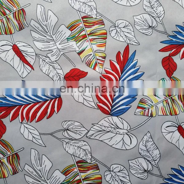 Customized 100% Polyester Twill Peach Skin Printed Fabric Wholesale photo-2