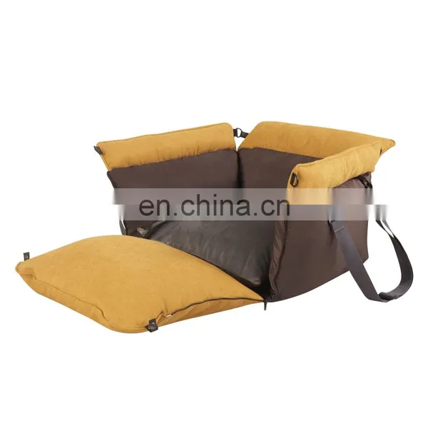 Pet Car Seat Bed Luxury Dog Travel Bed With Handle Soft Dog Boster Car Seat Indoor Pet Sofa photo-6