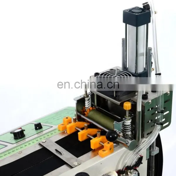 Smart Automatic Cotton Webbing Nylon Polyester Ribbon Cutting Machine photo-3