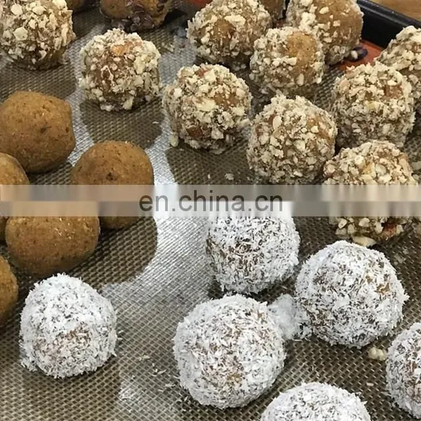 FULL AUTOMATIC PROTEIN BAR EXTRUDER PROTEIN COCONUT BALLS ENCRUSTING MACHINE photo-6