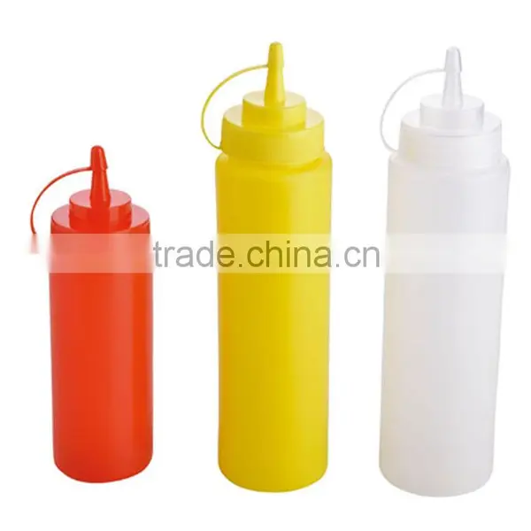 8OZ Food Grade Plastic Squeeze Sauce Bottle photo-4