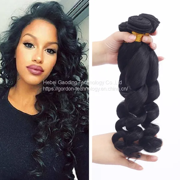 Loose Wave Human Hair Bundles Human Hair Extensions 130% 150% Density photo-3