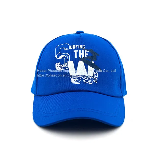 5 Panel Promotional Cotton Baseball Cap With Velcro Closure photo-2