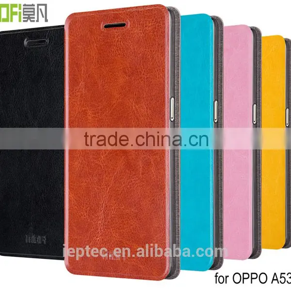 MOFi 5.5 Inch Android Smartphone Case for OPPO A53, Flip Leather Case for OPPO A53 photo-2