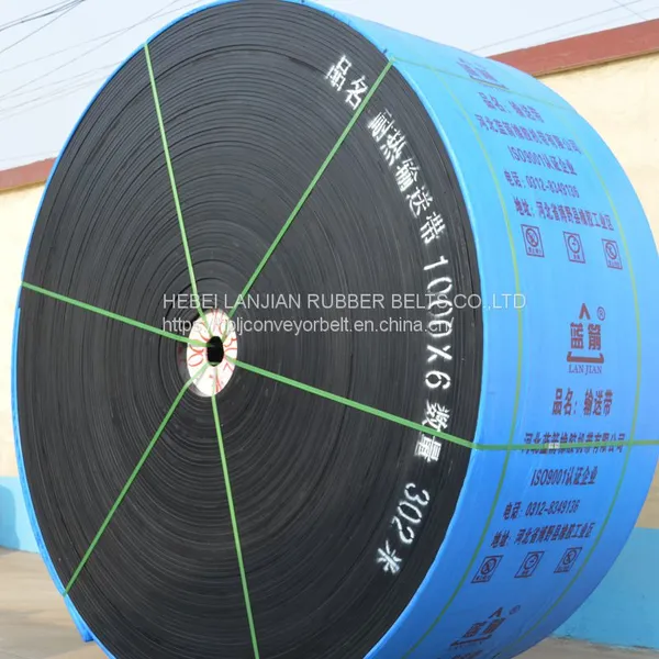 Heat Resistant Conveyor Belt T1 T2 T3 Used in Steel Planet/cement Plant photo-2