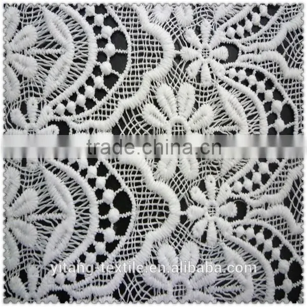 Guipure Lace Fabric/embroidery Lace Fabric