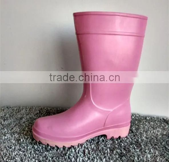 Manufacturer Provides Straightly Pink Working Rain Boots photo-4