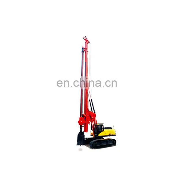 Small Foundation Piling Machine SR155 Rotary Drilling Rig SR155C10 With Max Depth 56m