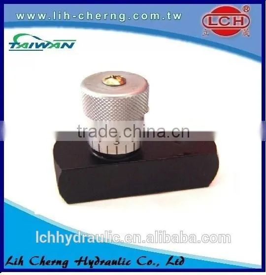 Adjustable Hydraulic One Way Throttle Valve photo-3