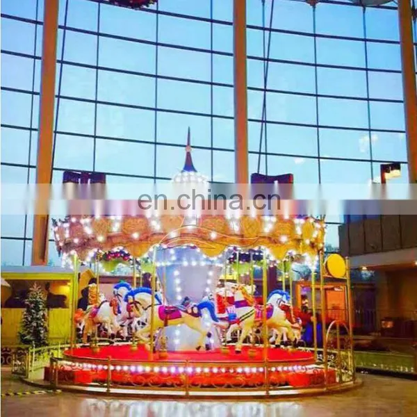Fairground Equipment Christmas Playground Carousel Kids and Adult Merry go Round Horse for Sale photo-5