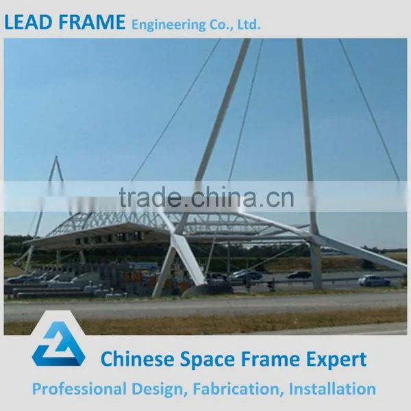 High Strength Light Type Steel Structure Toll Station photo-2