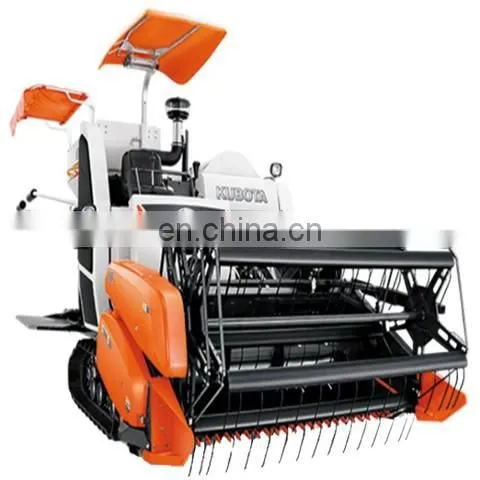 Used Rice Combine Harvester Japanese Brand Kubota for Sale 2021 photo-4