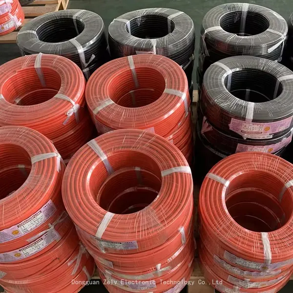 H1Z2Z2-K Awg Xlpe Solar Cable Solar Panel Collecting Cable Electric Solar Cable Wire photo-3