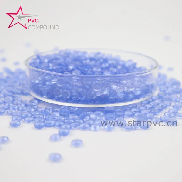 Transaprent PVC Compounds Granules for Lab Pipe Fittings