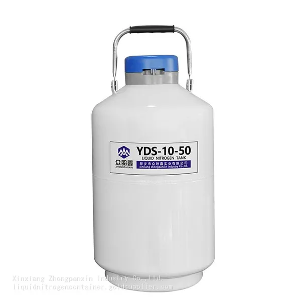 ZHONGPANXIN 10L Liquid Nitrogen Container Liquid Nitrogen Storage Container photo-5
