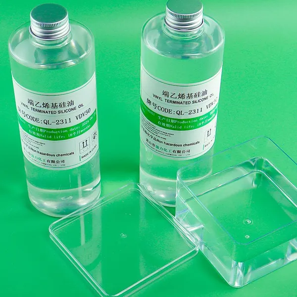 Supply 50cs Chemical Raw Material Low-viscosity End Vinyl Silicone Oil to Reduce Silicone Viscosity, Double-ended Vinyl Siloxane. photo-2
