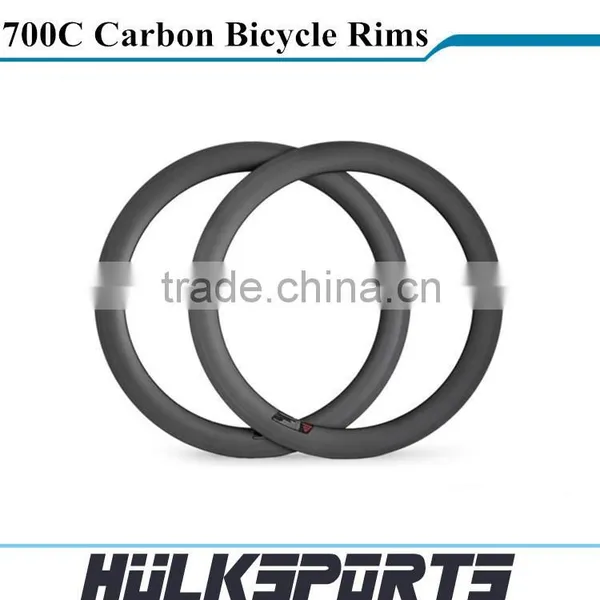 700c Full Carbon Road Bicycle Rims Chinese Carbon Rim Cheap Carbon Tubular Rims Bicycle Carbon Rims photo-2